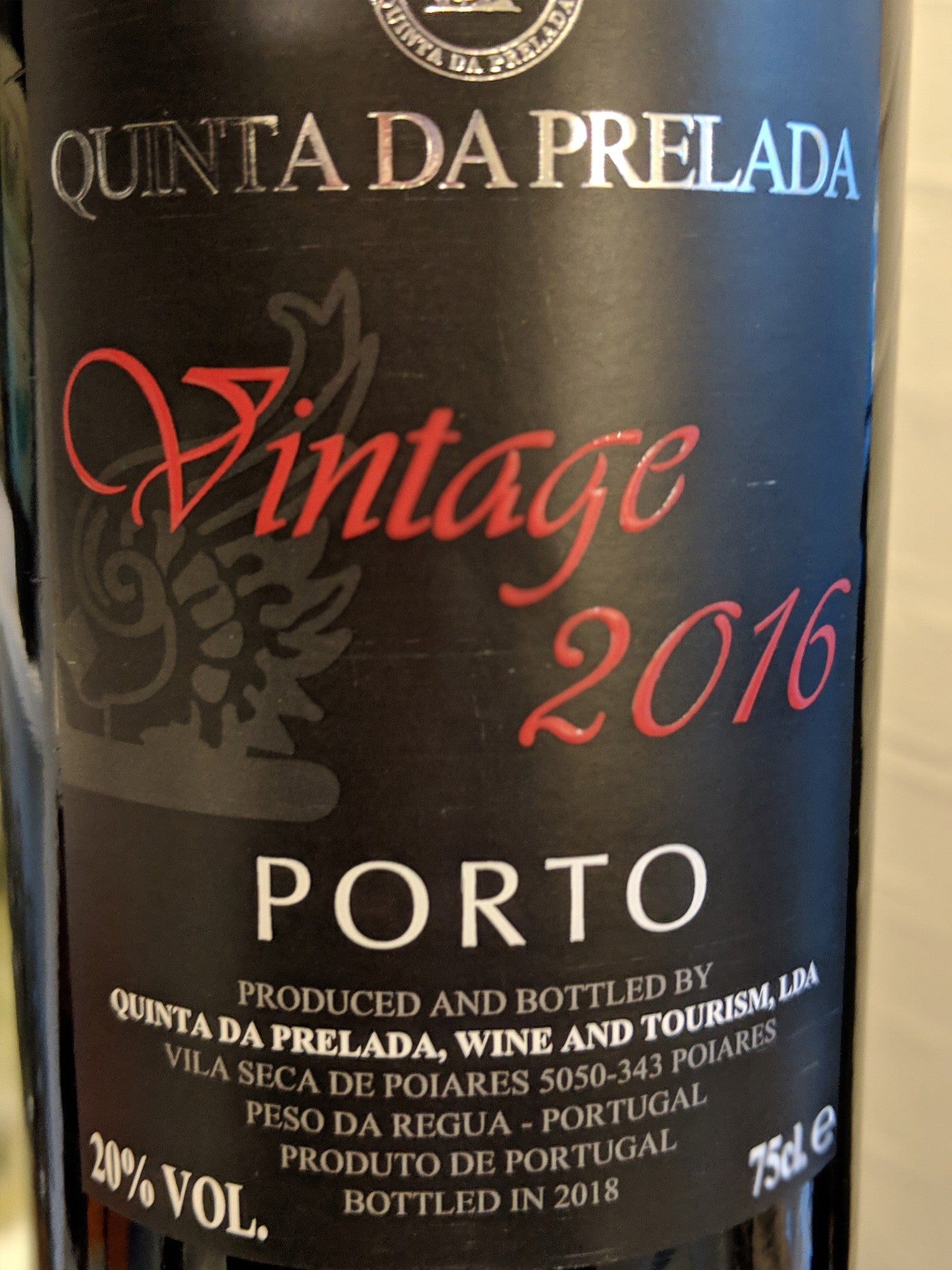 Vintage 2016 - Quinta da Prelada