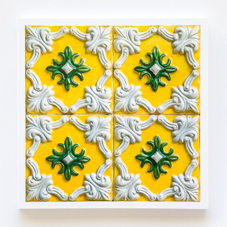 Postkortbog, med portugisiske Azulejos