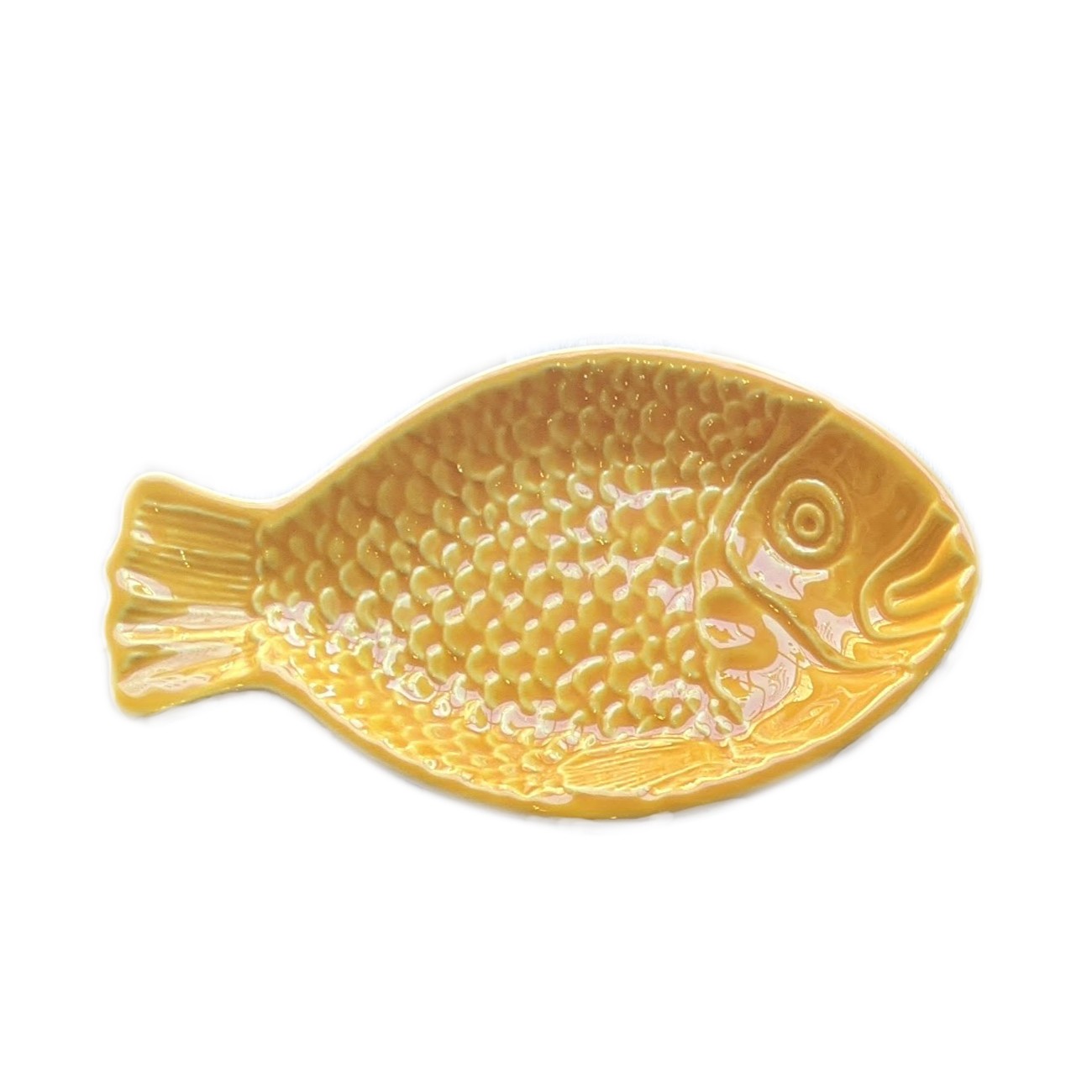 Fiske Fad Mini, Gul - 23 cm