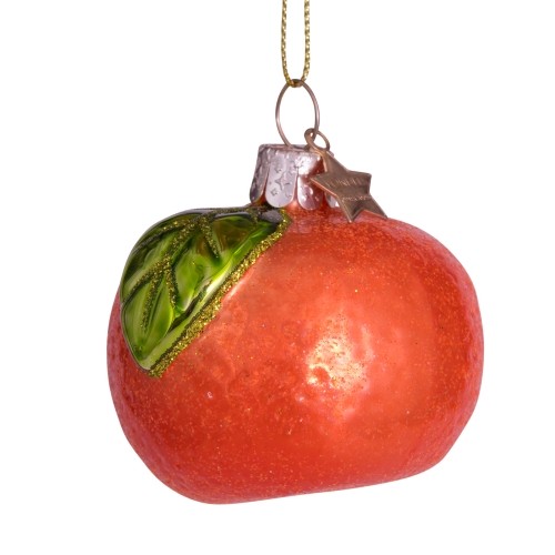 Mandarin, Glas ornament - Vondels