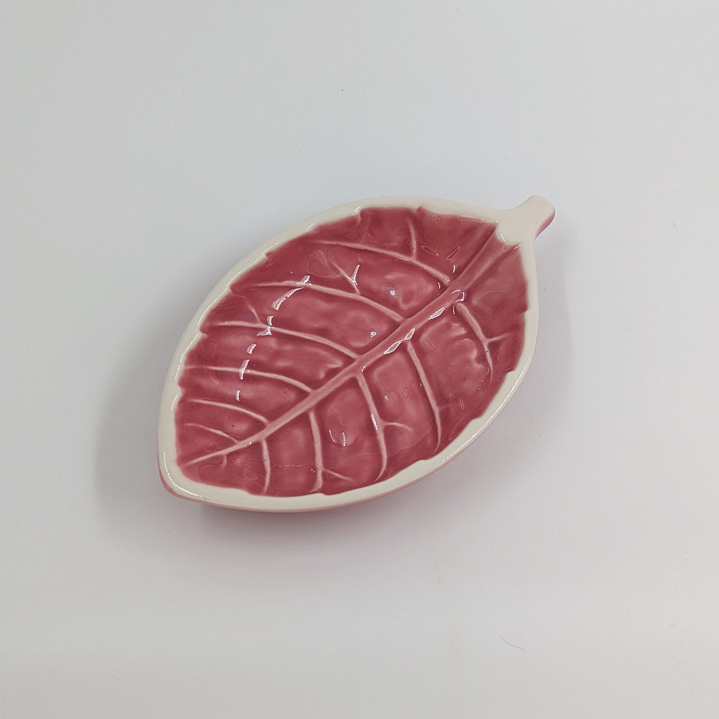 Blad - Skål, Pink - 17 cm