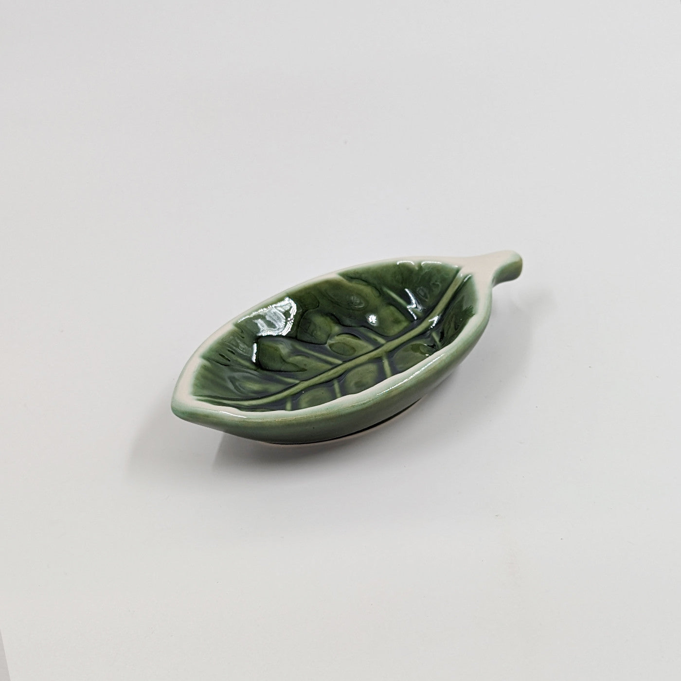 Blad - Skål, Grøn - 17 cm