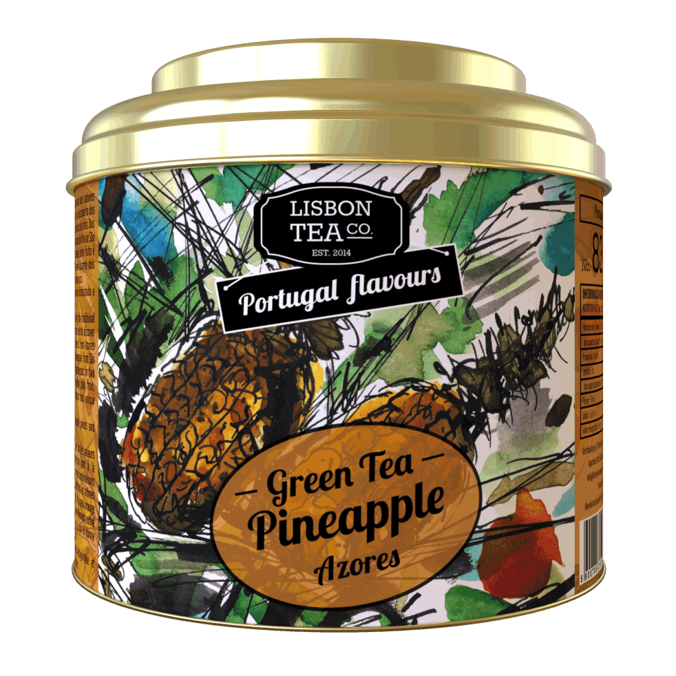 Grøn Te med Tropiske Ananas fra Azorerne - Lisbon Tea Company