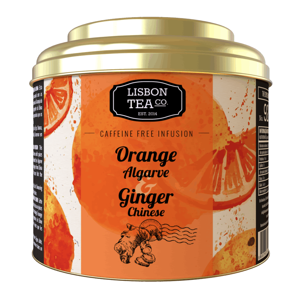 Infusion te med Algarve Appelsin og Kinesisk Ingefær