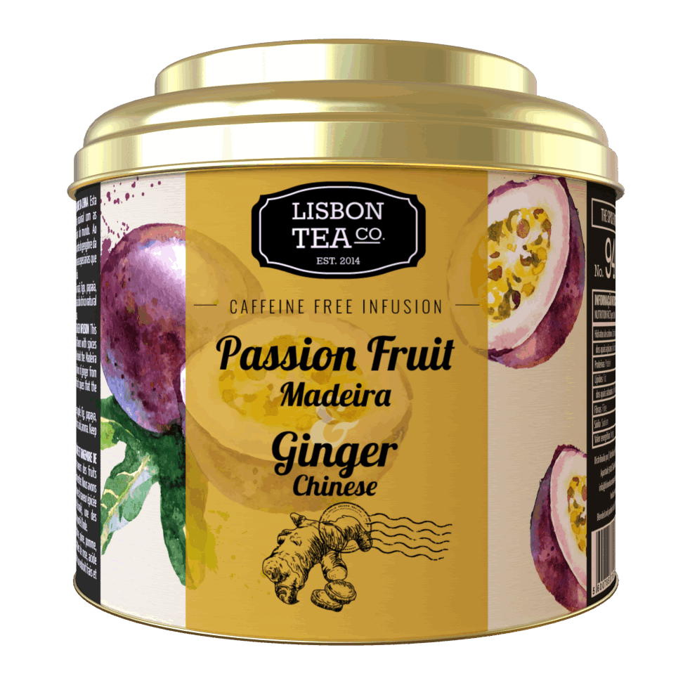 Infusion med Passionsfrugt og Kinesisk Ingefær