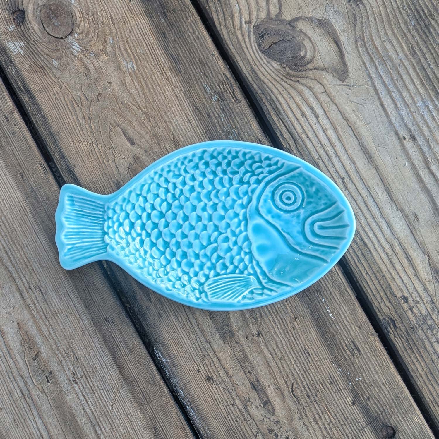 Fiske Fad Mini, Turkis - 23 cm