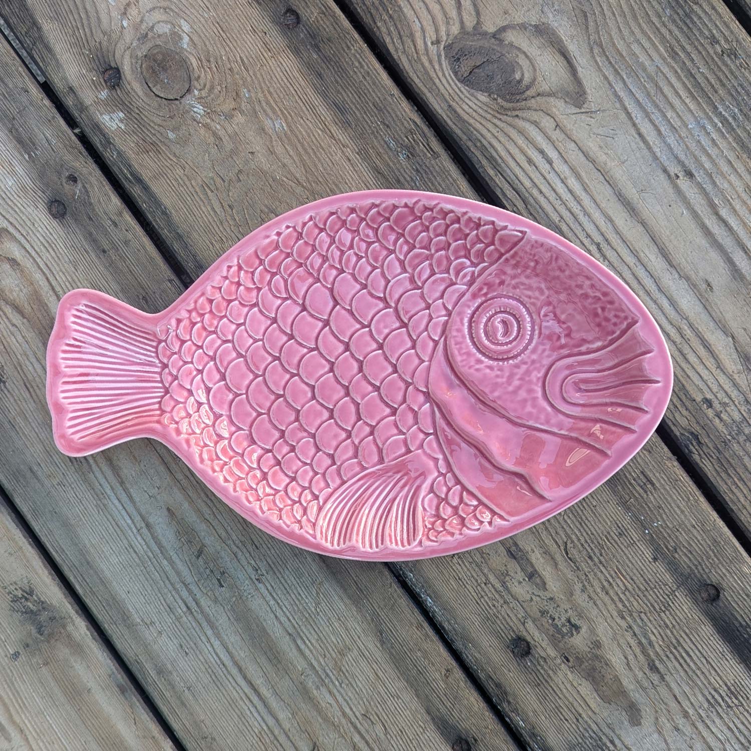Fiske Fad, Pink - 36 cm