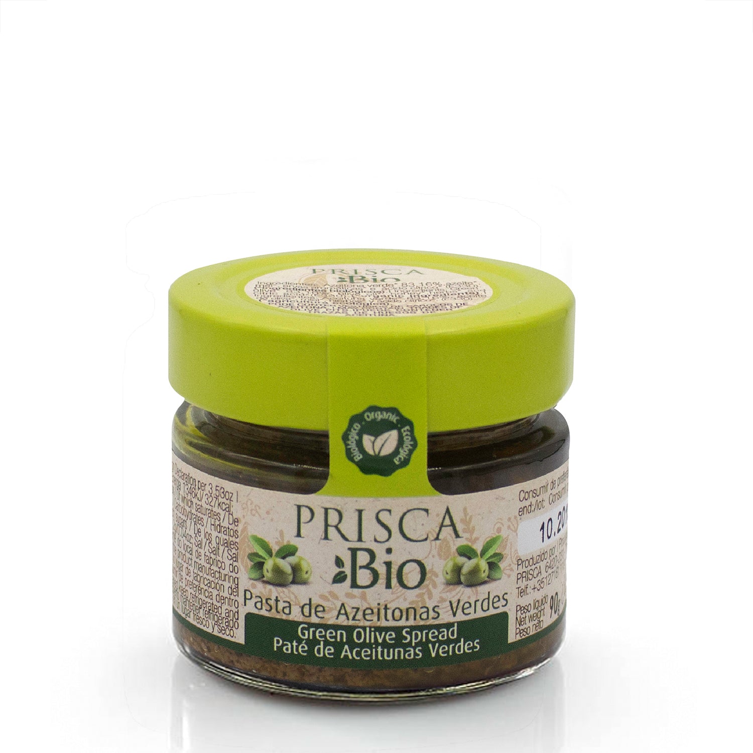 Oliventapenade af grønne oliven, Økologisk - Casa da Prisca