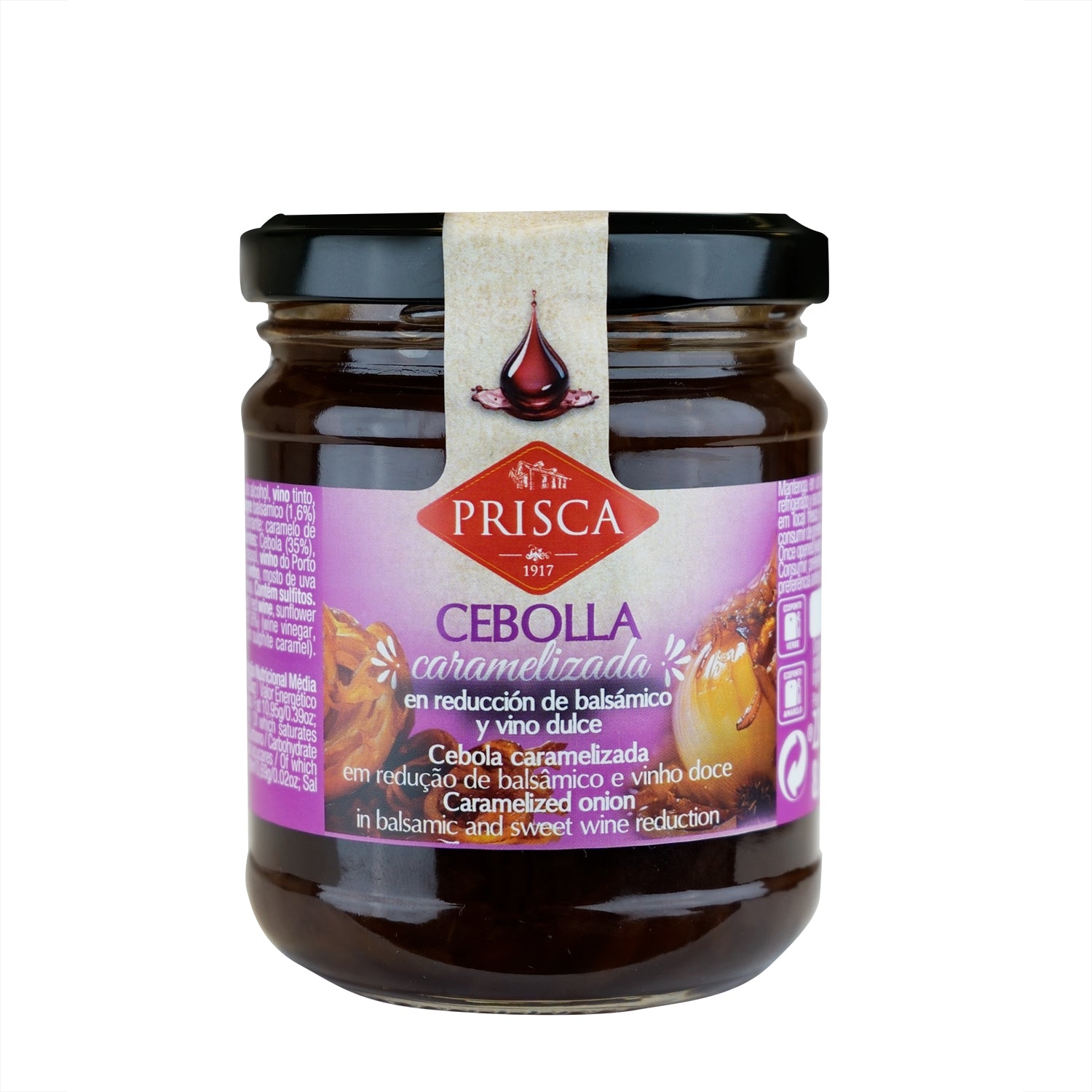 Karamelliserede løg, portvin og balsamico - Casa da Prisca