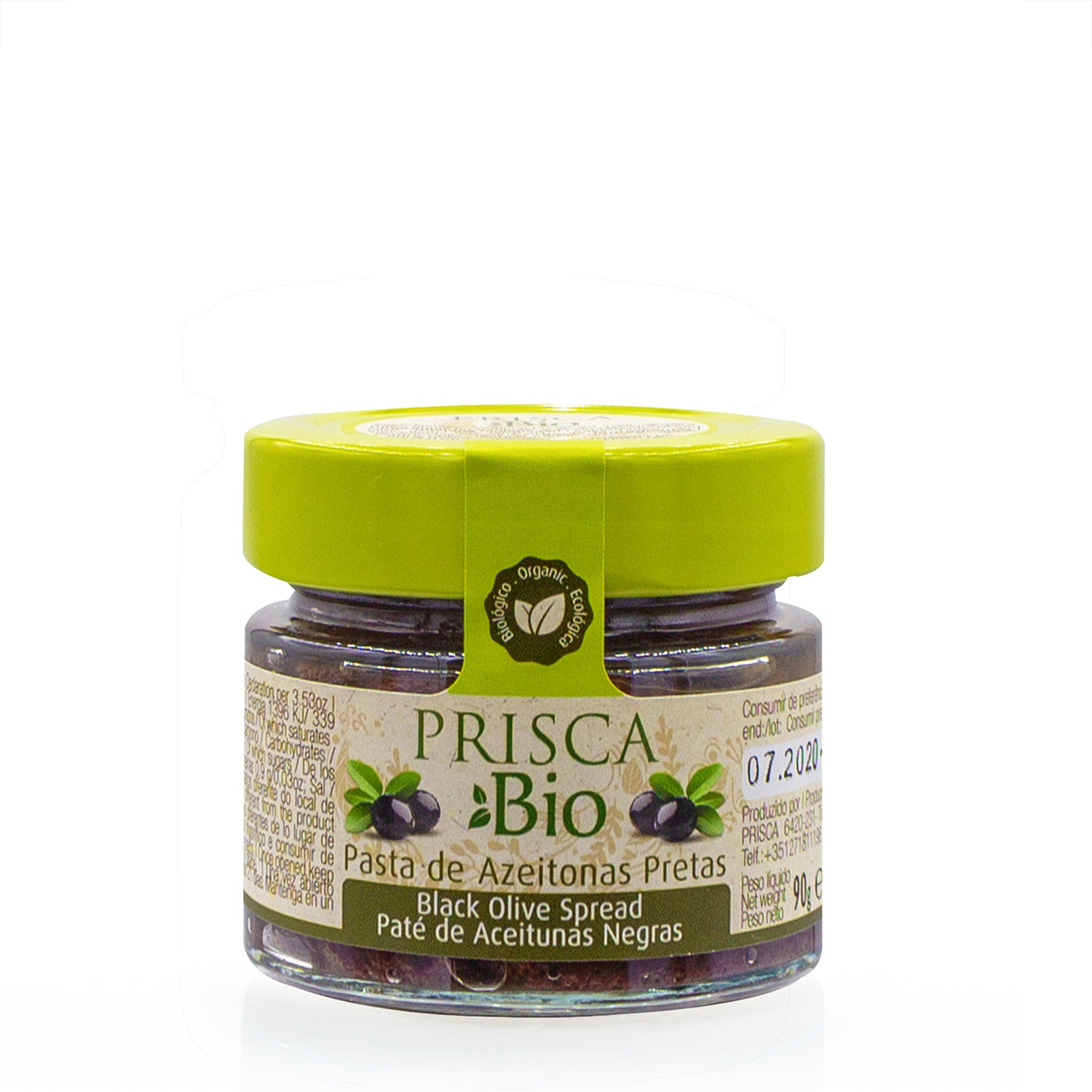 Oliventapenade af sorte oliven, Økologisk - Casa da Prisca