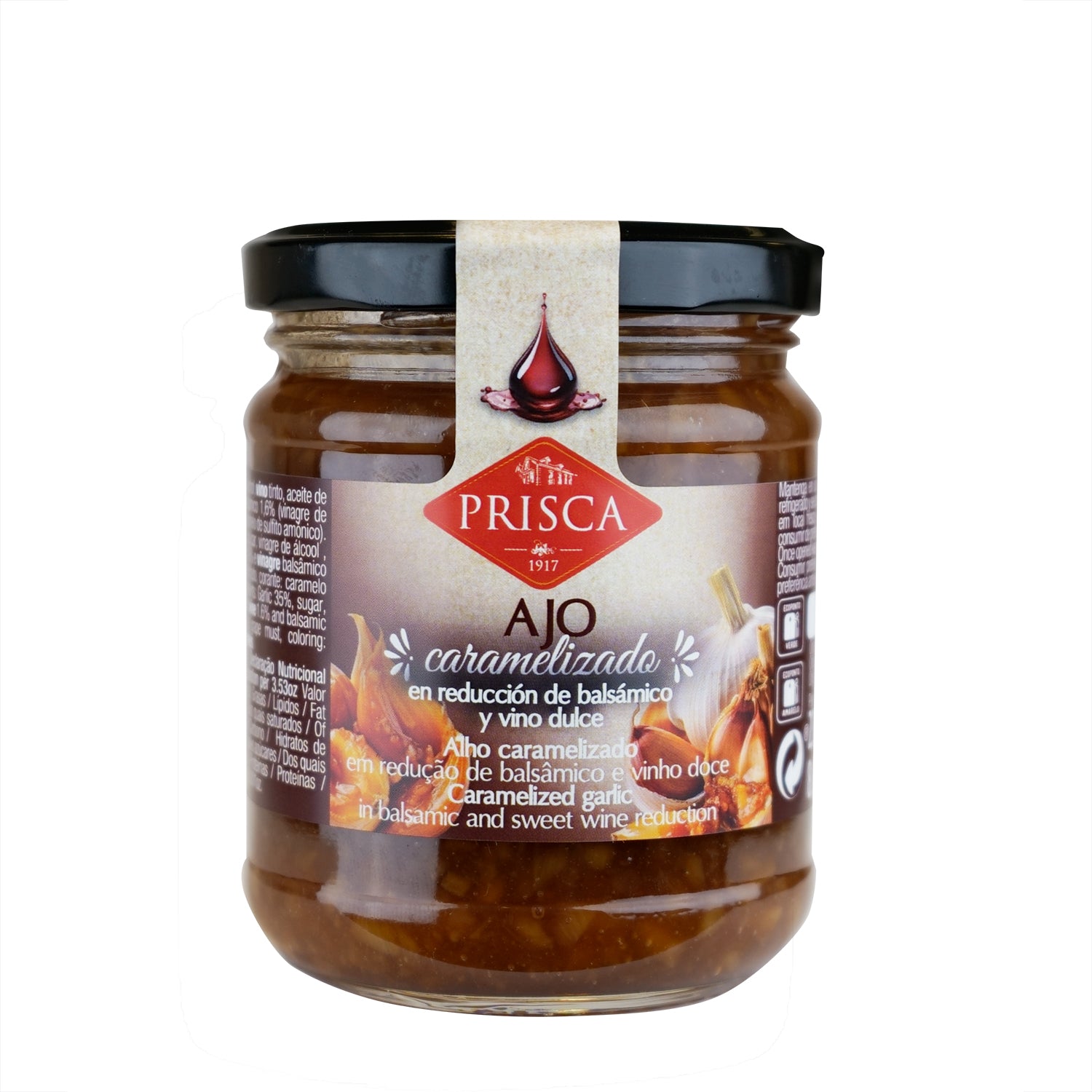 Karamelliserede hvidløg med portvin og balsamico - Casa da Prisca