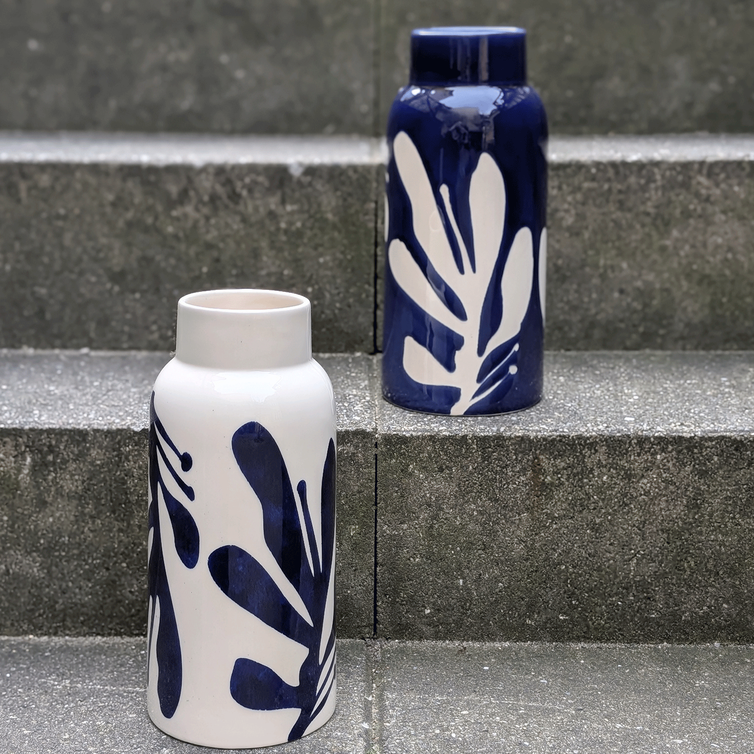Vase Matisse, blå