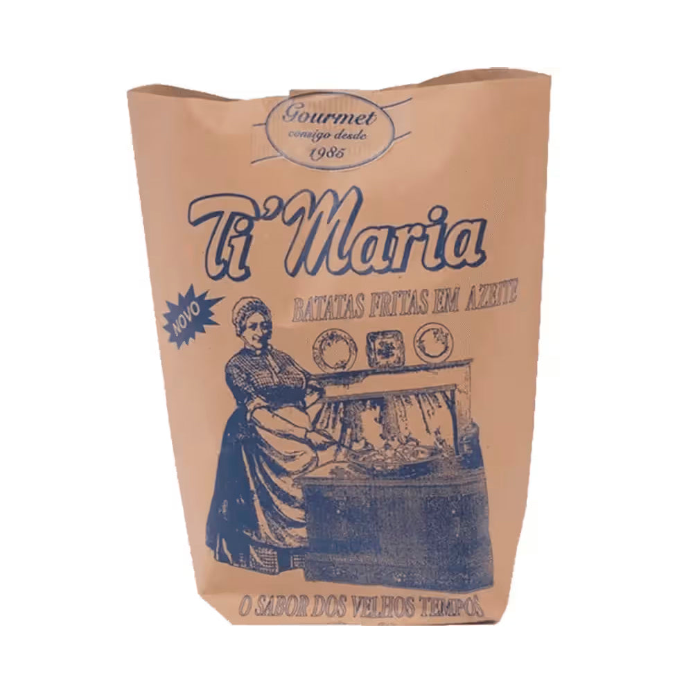 Kartoffelchips stegt i olivenolie - Batata Ti’ Maria Frita em Azeite