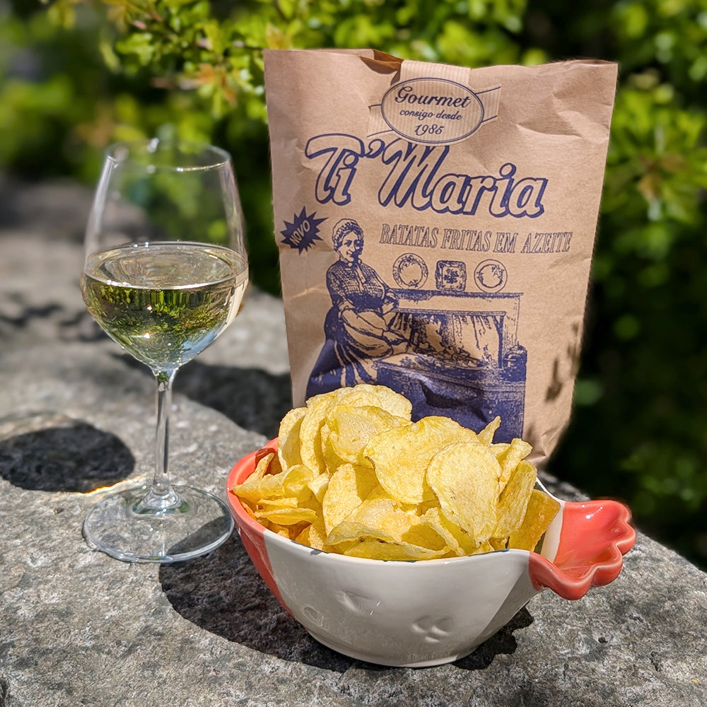 Kartoffelchips stegt i olivenolie - Batata Ti’ Maria Frita em Azeite