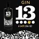 Gin 13 -  70 cl