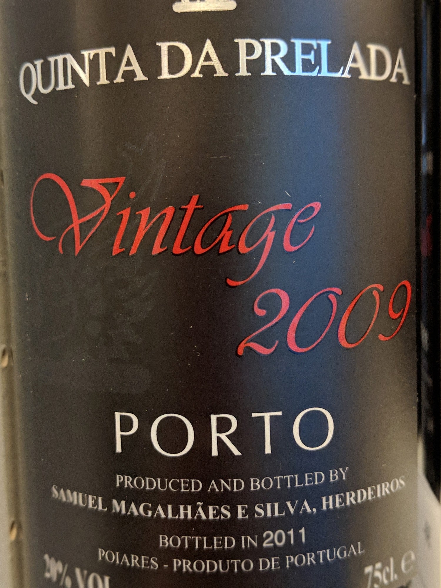 Vintage 2009 - Quinta da Prelada