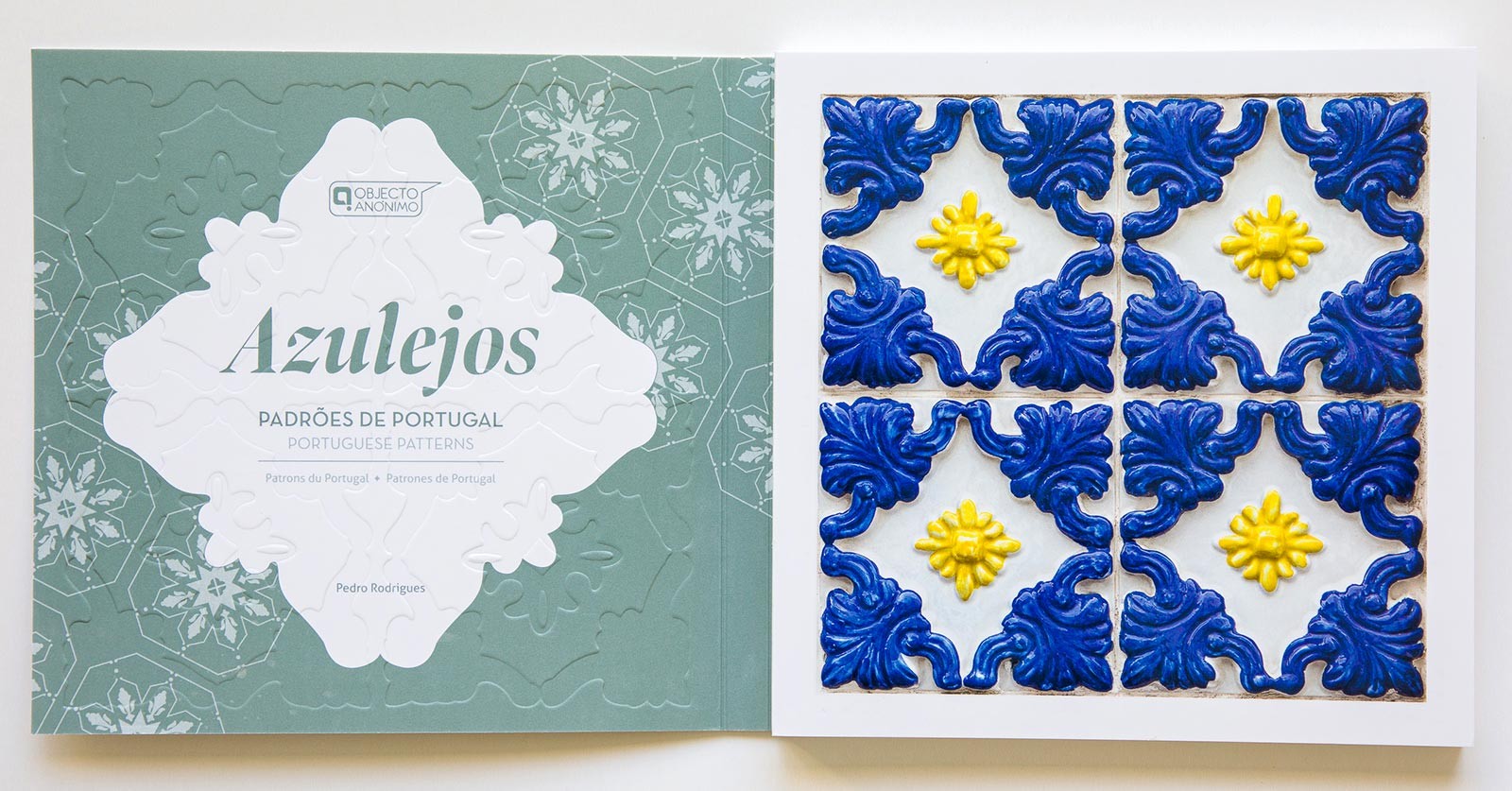 Postkortbog, med portugisiske Azulejos