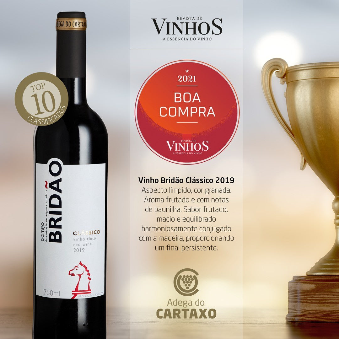 Bridão Classic D.O. C. do Tejo Tinto 2019 - Adega Cartaxo