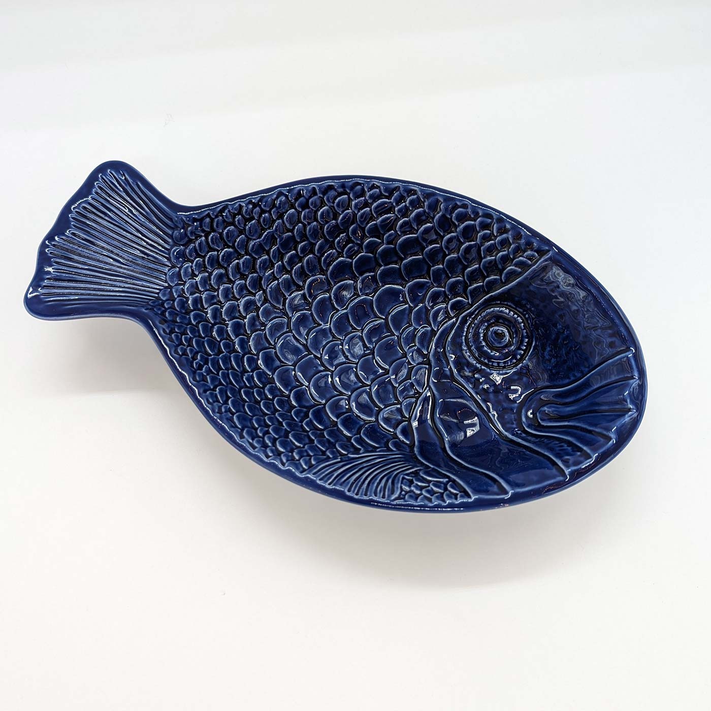 Fiske Fad, Blå - Dyb 32 cm