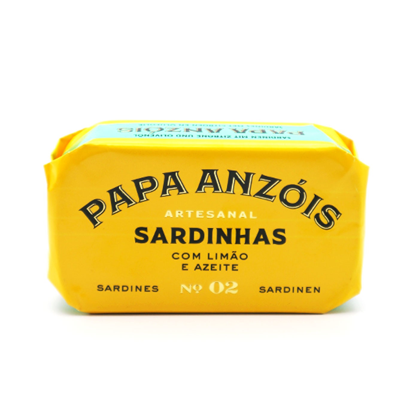 Sardiner med olivenolie og citron - Papa Anzóis