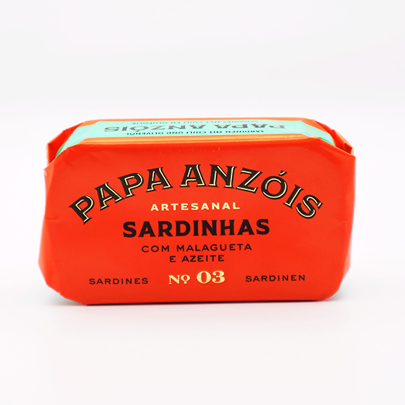 Sardiner med olivenolie og malagueta chili - Papa Anzóis
