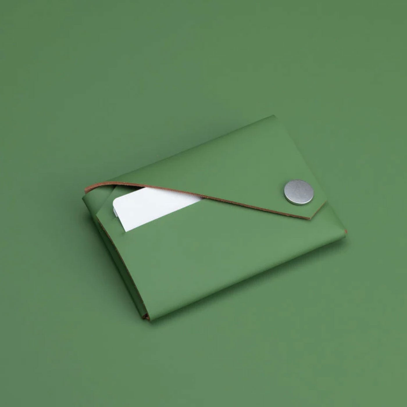 Læder Pung, Grøn - Lemur Design