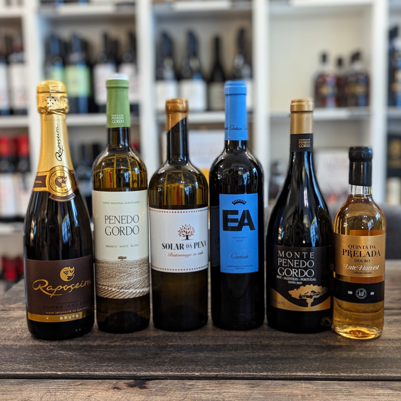 Smagskasse "Variationer af Portugal" 6 vine, fra 4 Regioner