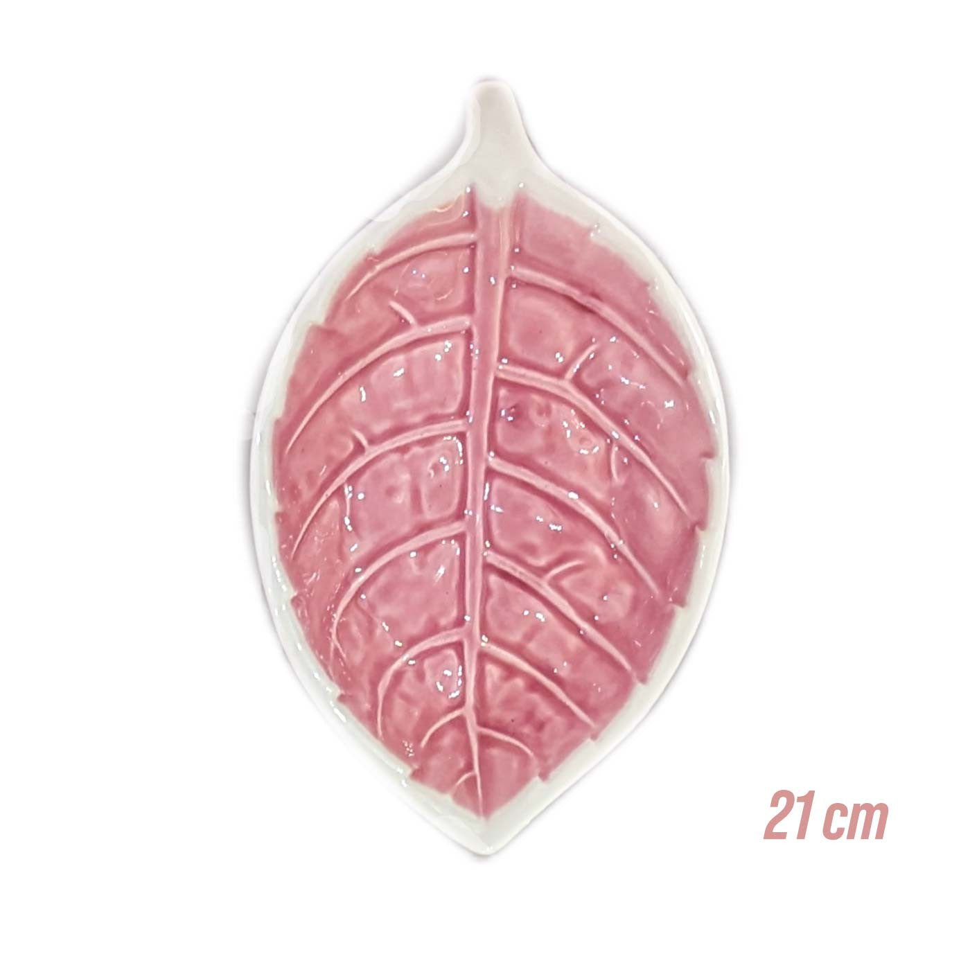 Blad - Skål, Pink - 21 cm