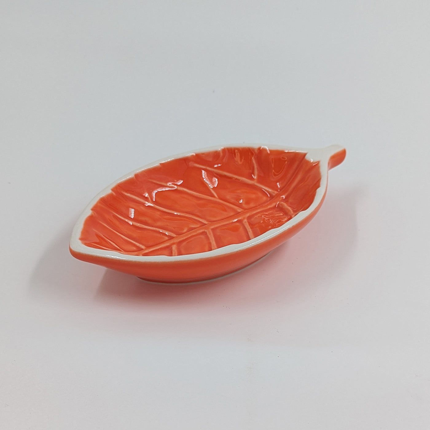 Blad - Skål, Orange - 17 cm