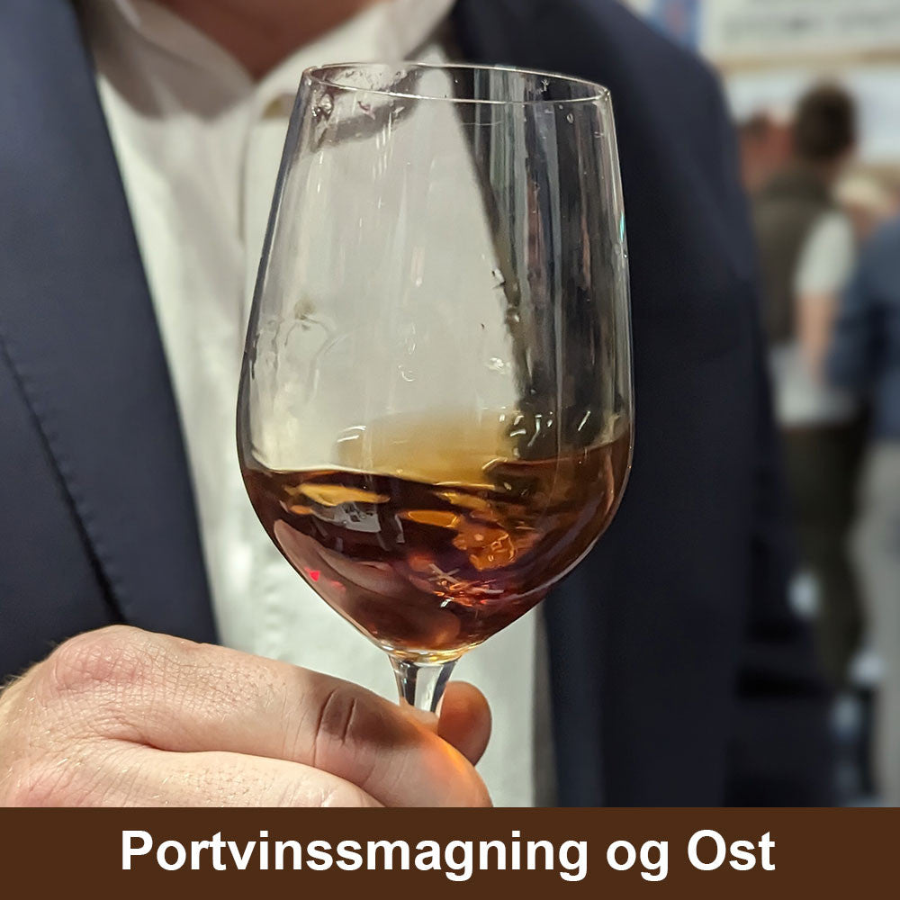 Portvinssmagning og Ost, Aalborg  - 6. april 2024 [ UDSOLGT ]