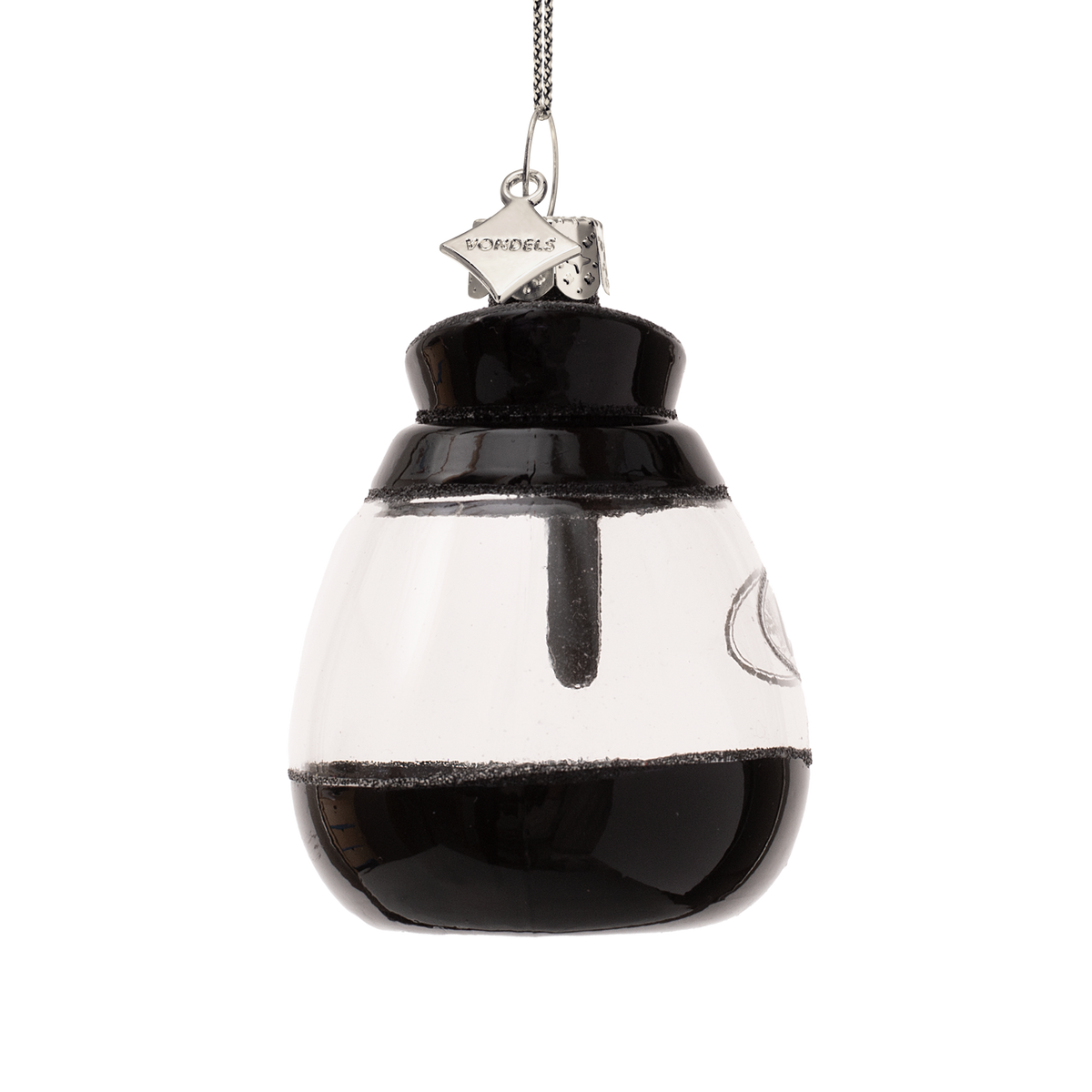 Kaffe kande, Glas ornament - Vondels