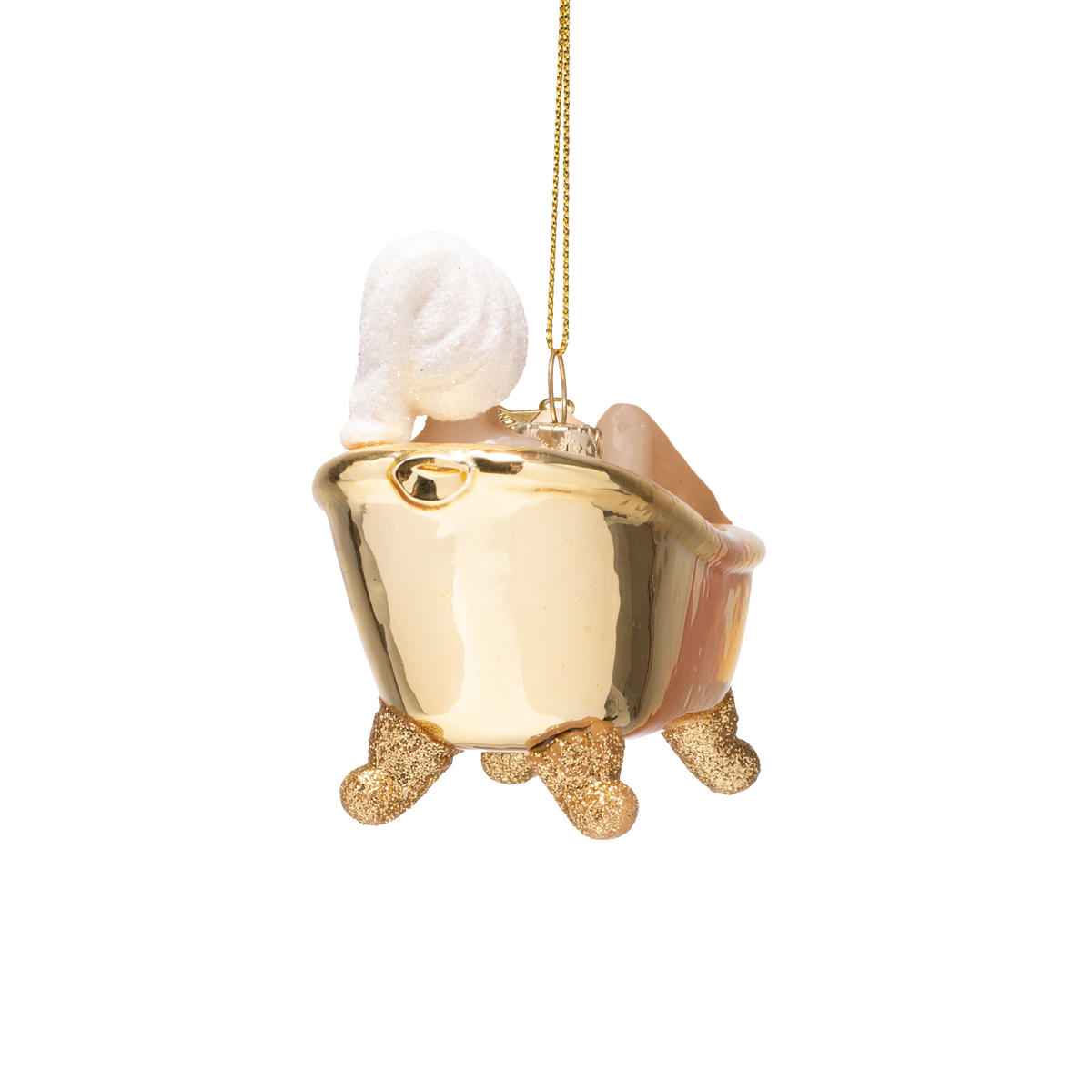 Kvinde i guldbadekar, Glas ornament - Vondels